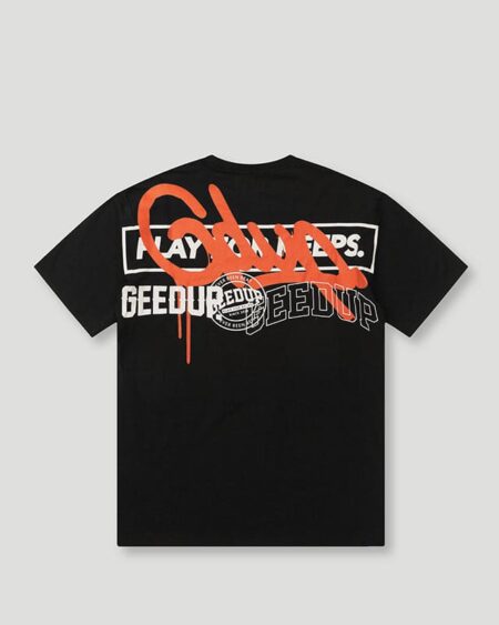 Geedup T-Shirt Subway Black/Orange